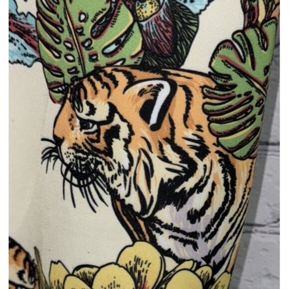 VICTORIOUS Men's Tiger 2 Pc Tracksuit Set Full Zip Sweatshirt Sweatpants Large - Picture 11 of 14